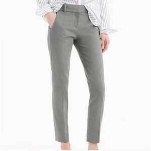 J.CREW Cameron Pants in Four Season Stretch in Light Grey